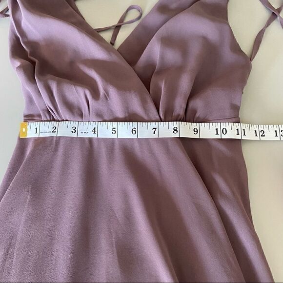 Lulu's Mauve Maxi Dress Size Extra Small - Picture 11 of 16